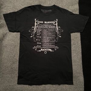 MACBETH FOOTWEAR "Good Manners" T-Shirt